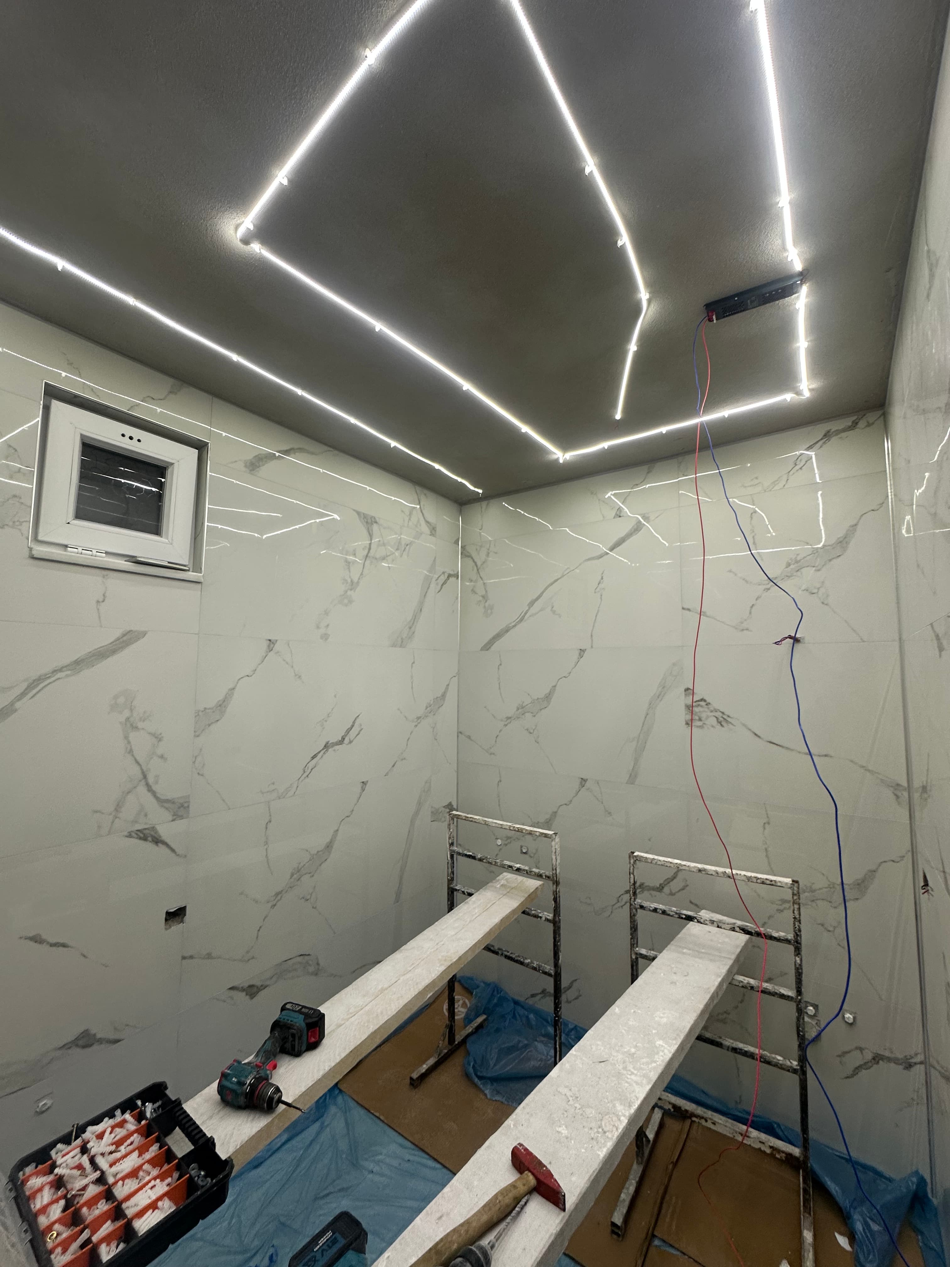 Banyo & Wc Asma Tavan Sistemleri Öncesi